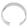 Sterling Silver RH-plated Polished Slip-on Bangle