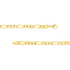 8.4mm Figaro Chain with Pear Shape Lock