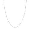 1.56mm D/C Rope Chain with Lobster Lock