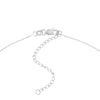Plated Sterling Silver Script Love Necklace