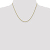 10K 1.7 mm Singapore Chain