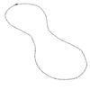 Long And Lovely Bead W/ Cz Stat Neck