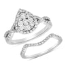 14K  1.00Ct Diamond Bridal Ring