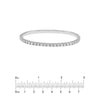 Diamond Bangle Bracelet (2-5/8tcw)