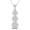 10K 1.37Ct Diamond Pendant