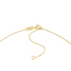 Diamond Gothic 'Q' Necklace