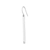 Bar Earrings in Plated Sterling Silver with CZ
