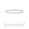 Bezel Set Diamond Tennis Bracelet (2-1/4tcw)