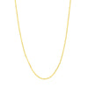 D/C Cable Chain Necklace with Slider Bead