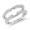 14K  0.76Ct  Diamond  Ring Guard.