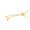 Mini Baguette Diamond Bolo Bracelet