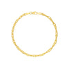Textured Double Cable Chain Bracelet
