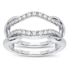 14K 0.33Ct Diamond Ring Guard