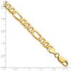 14K 7mm Flat Figaro Chain