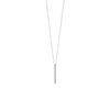 Engravable Cube Adjustable Necklace