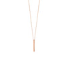 Engravable Cube Adjustable Necklace