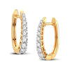 14K 0.27Ct Diamond Earring