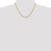 14K 2.75mm Solid Regular Rope Chain