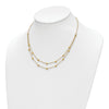 14K D/C Beaded Necklace