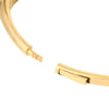 Bypass Polished Bangle Bracelet
