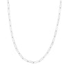 3.6mm Paper Clip Chain with Pear Lobster