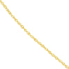 1.5mm Sparkle Singapore Chain with Lobster Lock