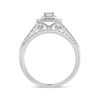 14K WG 0.62CT Diamond Bridal Ring