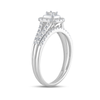 14K WG 0.34CT Diamond Bridal Ring