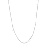 D/C Cable Chain Necklace with Slider Bead