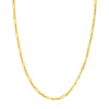 Hollow 3+1 Paper Clip Chain with Lobster Lock
