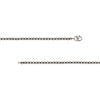 Sterling Silver 5mm Round Bead Mariner Lock Chain Bracelet