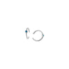 2mm Bezel Sapphire Earring Cuffs