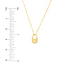 So You Mini Lock Adjustable Necklace