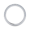 14K White Gold Diamond Matching Wedding Band