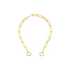 Paper Clip Split Chain Bracelet