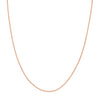 Sterling Silver Plated Squared Wheat Chain