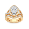 14K YG 1.50CT Diamond Bridal Ring