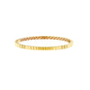 Fluted Hinge Bangle Bracelet