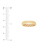 Rounded Ribbed Band