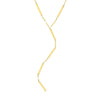 Forzentina Chain and Bar Lariat Necklace