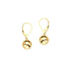 10mm Polished Ball Earrings on Leverback