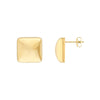 Puffy Square Earrings