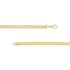 6.5mm Hollow Rolo Chain with Pear Lobster Lock