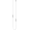 Sterling Silver Marquise Station Long Necklace