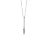 Engravable Cube Adjustable Necklace