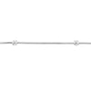 Sterling Silver Beads on Snake Chain Anklet