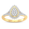 10K 0.25Ct Diamond Ring