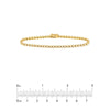 Bezel Set Diamond Tennis Bracelet (1tcw)