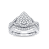 14K WG 0.50ct Diamond Bridal Ring