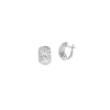 Textured Curve Earrings on Leverback